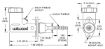 Bilde av Wilwood Aluminum Master Cylinder 0,625" Bore - Integral Reservoir - Varenr. 260-2636