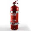 Bilde av RRS 2 kg ABC brannslukker sett rød