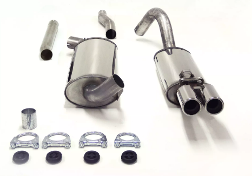 Bilde av Simons catback eksos Audi 80/90 Cabriolet B4/8G