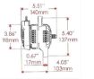 Bilde av Powermaster Race Alternators - 75A