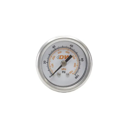 Bilde av DeatschWerks drivstofftrykksmåler 0-100 PSI / 0-7 bar