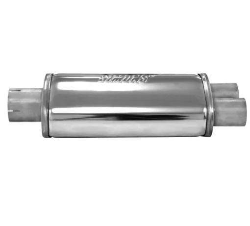 Bilde av "Split 63" - Rustfritt "Lyddemper 2½ -> 2 stk. 2" utganger. - Simons U346351R