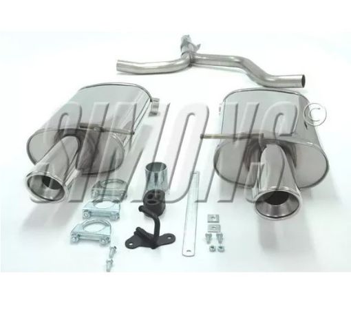 Bilde av Simons sportslyddemper Audi A4 B7 2WD