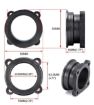 Bilde av 2.5" to 3" V-Band Turbo Downpipe Exhaust Flange Adapter 4 Bolts